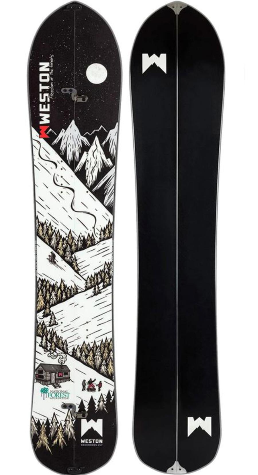 157 WESTON BACKWOODS SPLITBOARD スプリットボード Weston Backwoods Carbon Splitboard – Cripple Creek Backcountry