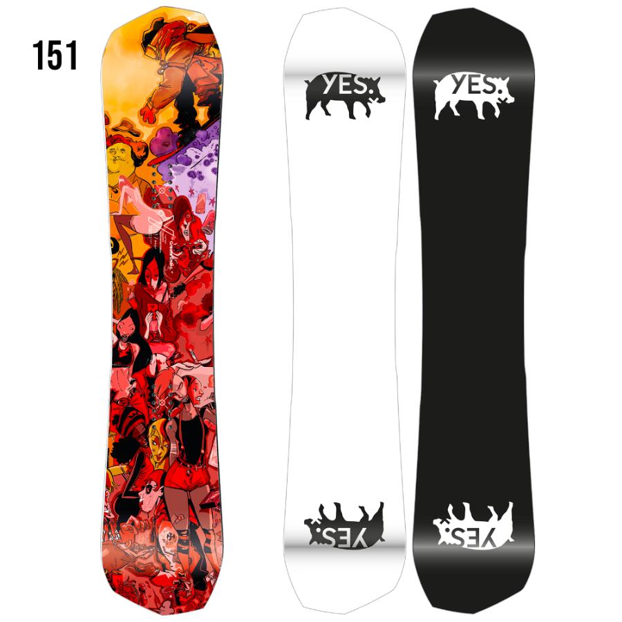 YES Snowboards Greats Uninc (2023) Snowboards at Underground Snowboards