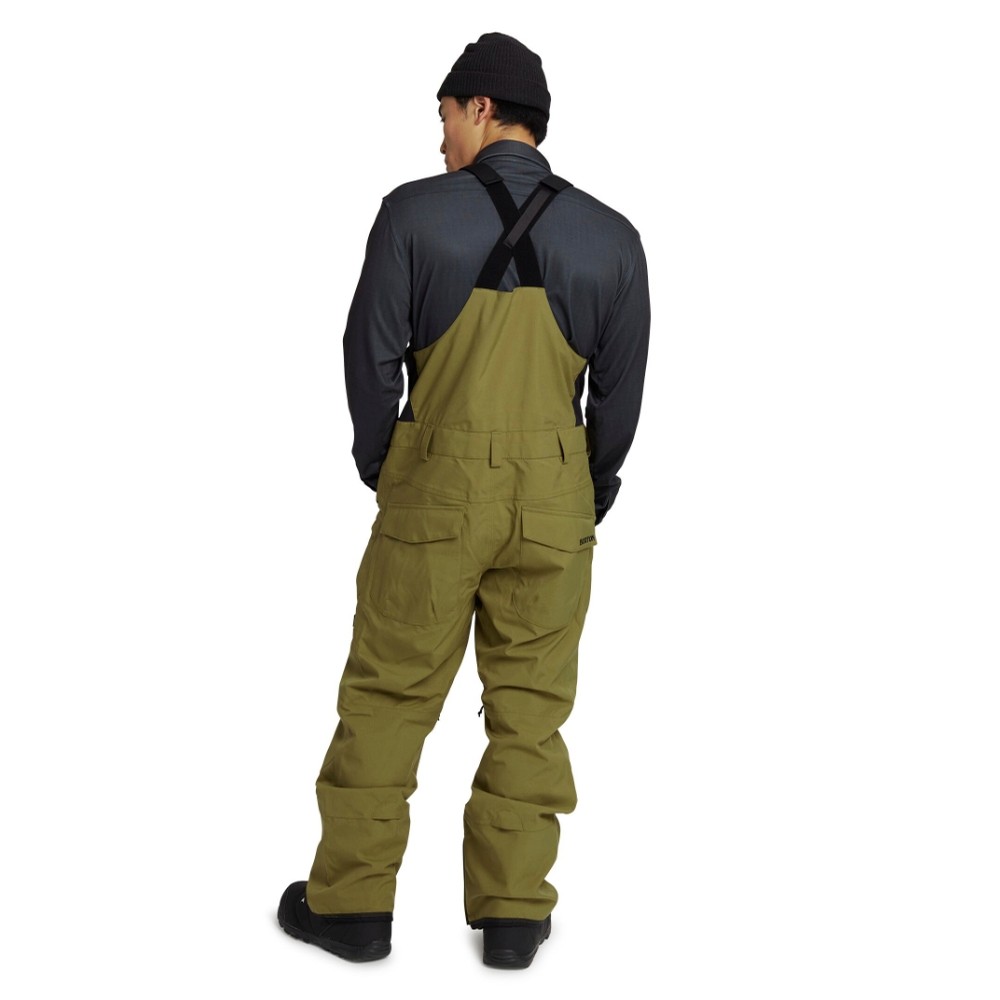 スノーボード Burton M RESERVE BIB MARTINI OLIVE L Burton Snowboards Reserve Bib (Martini Olive) at Underground