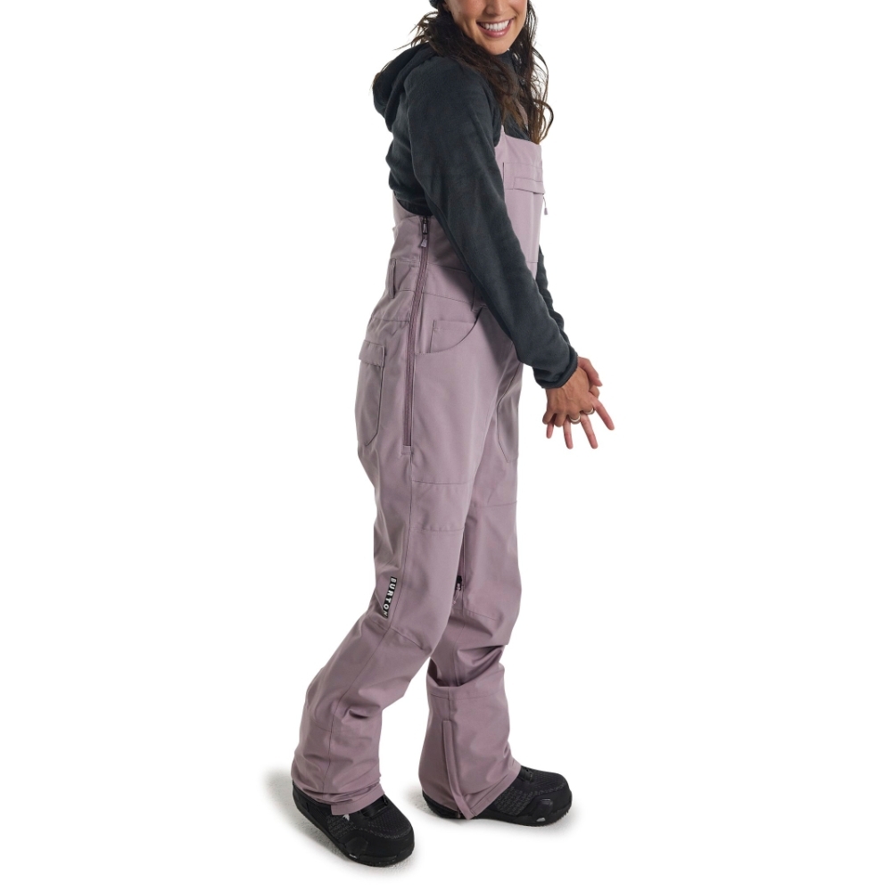 BURTON ELDERBERRY女性用 スノーボード オーバーオール 未使用 Burton Snowboards Avalon Stretch 2L Bibs (Elderberry) Bib