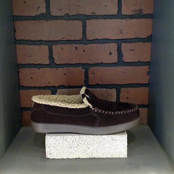 dc villain shoes brown