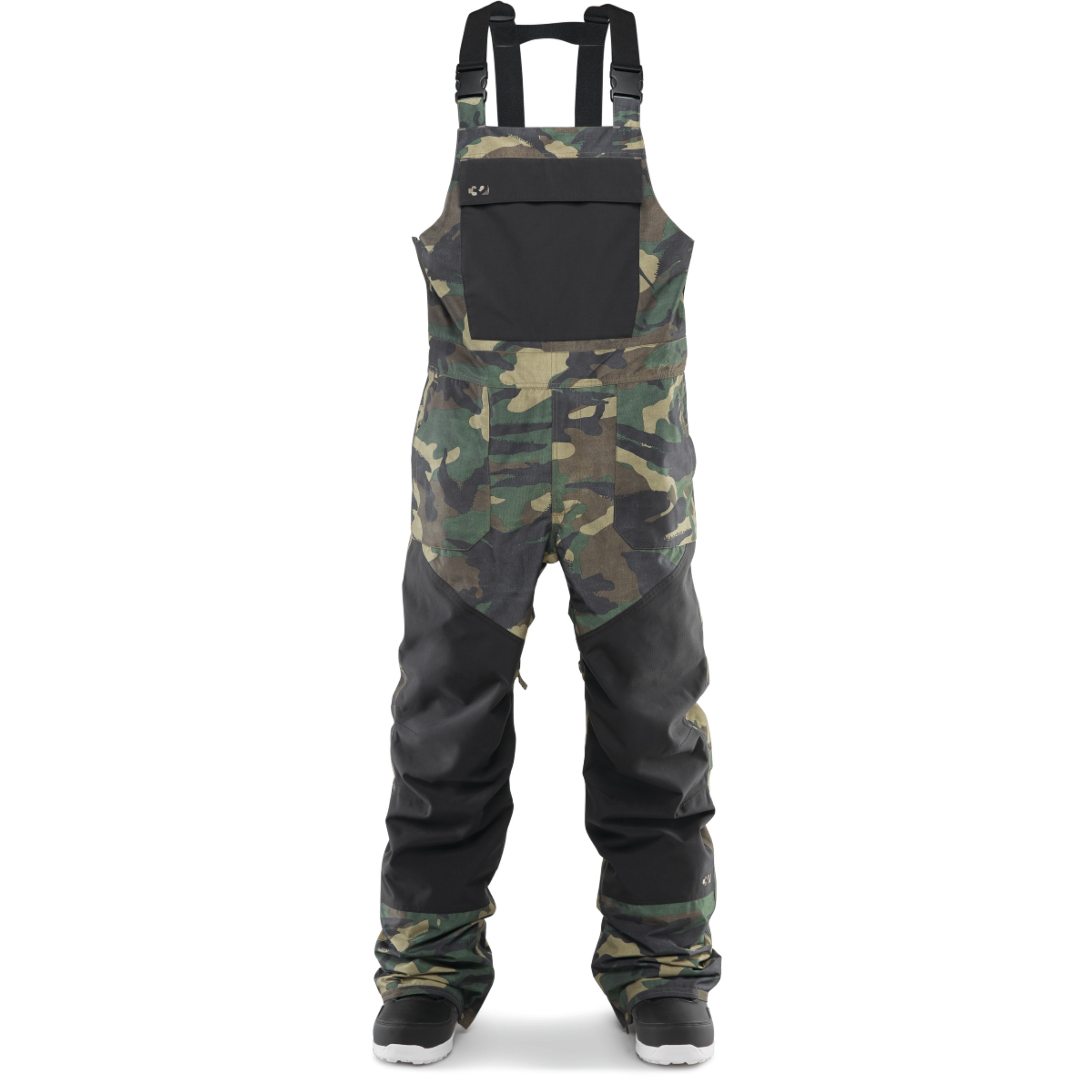 ThirtyTwo Basement Bib (Camo) Pants at Underground Snowboards
