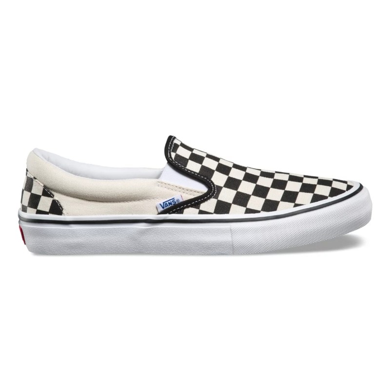 black and white check vans womens