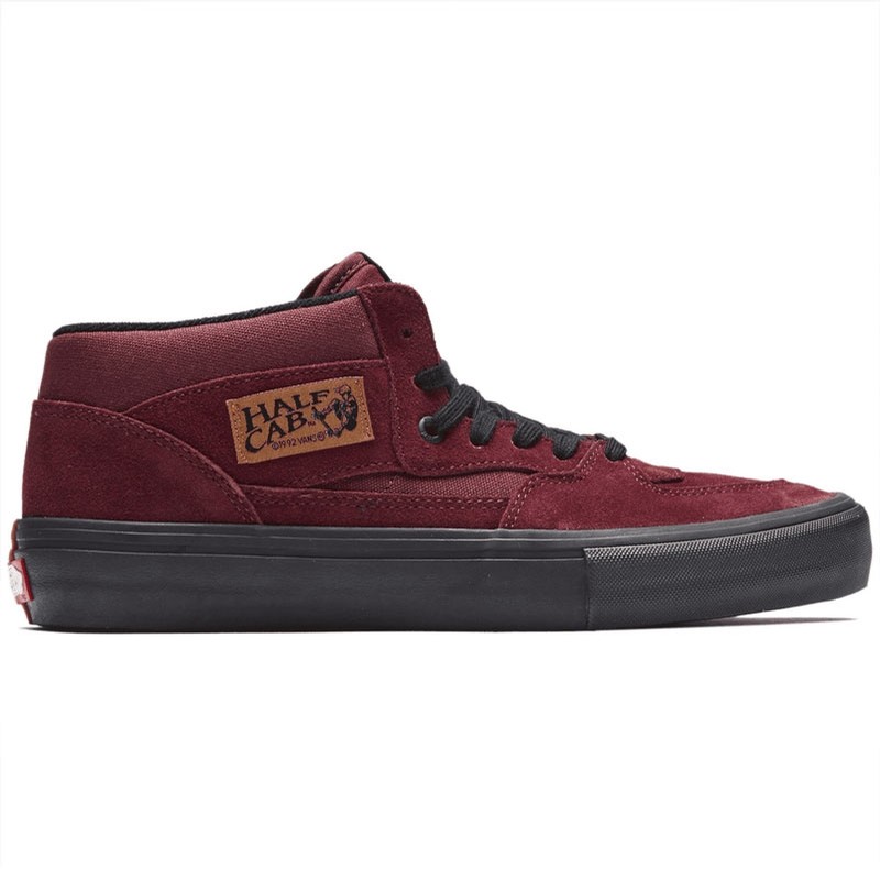 vans half cab pro red