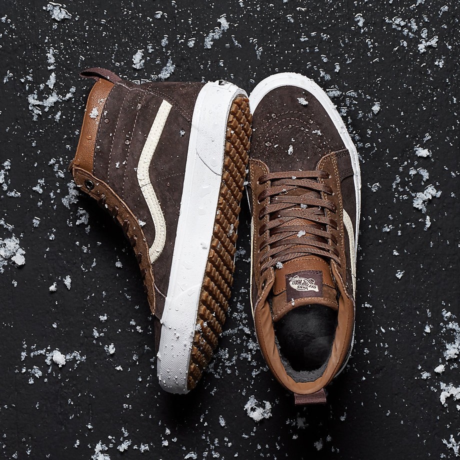 Vans sk8 hi shop mte dark earth/seal brown