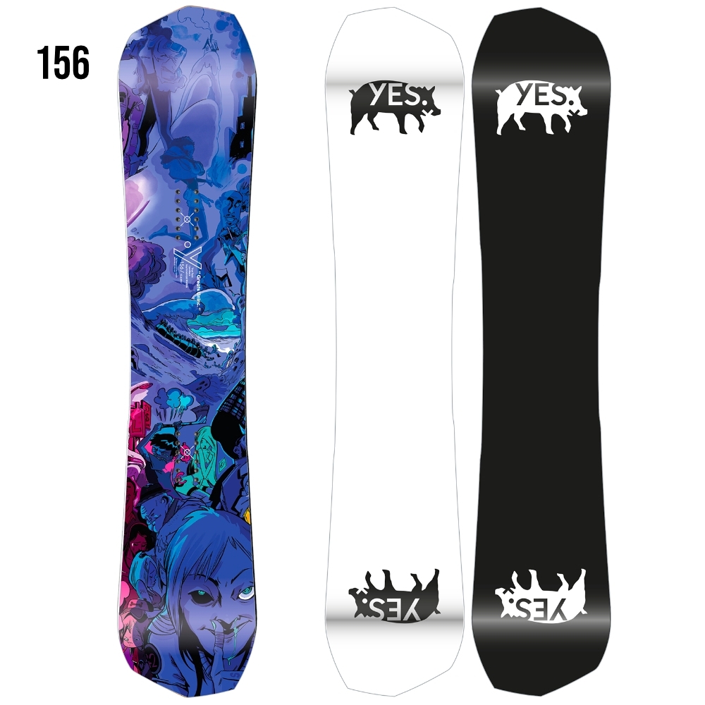 YES Snowboards Greats Uninc (2023) Snowboards at Underground Snowboards
