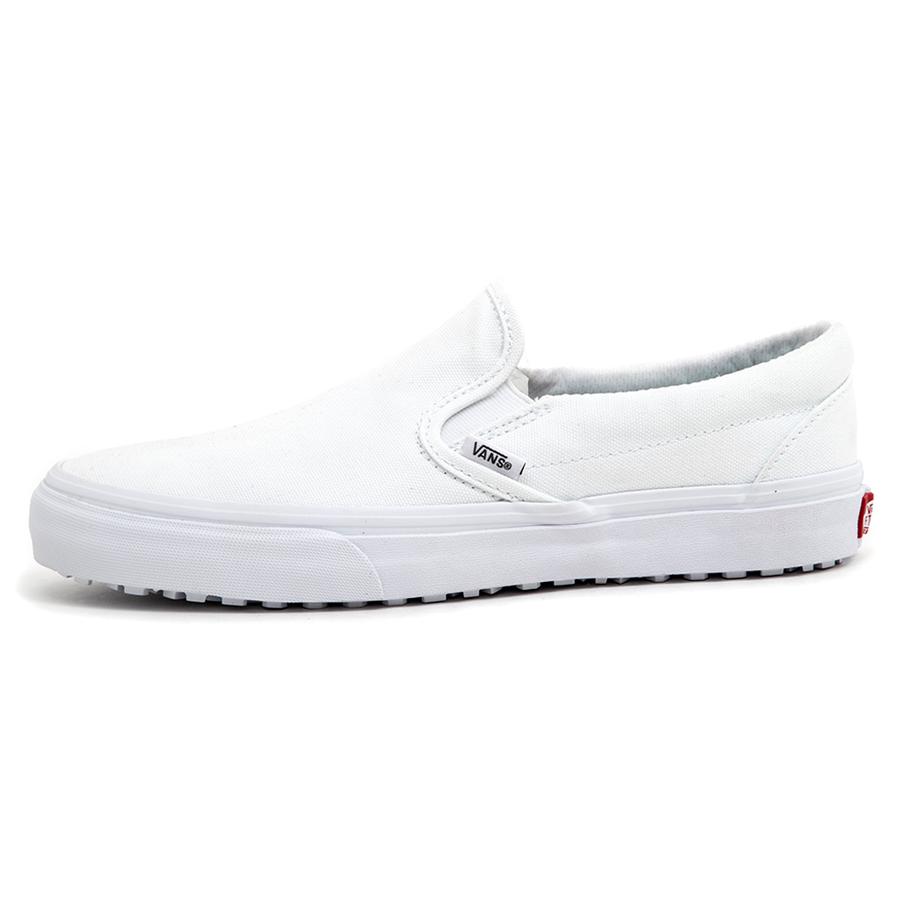 Vans Classic Slip-On U (Made For The Makers) True White VBU Men's Shoes ...