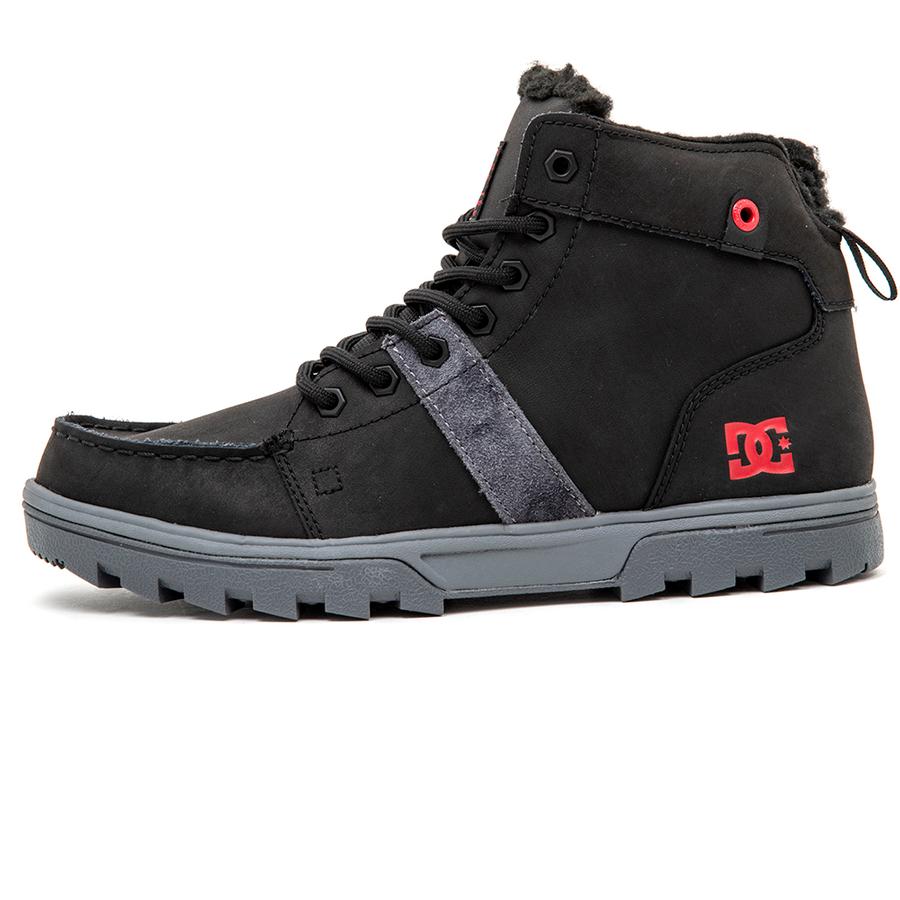 dc men's woodland leather boots