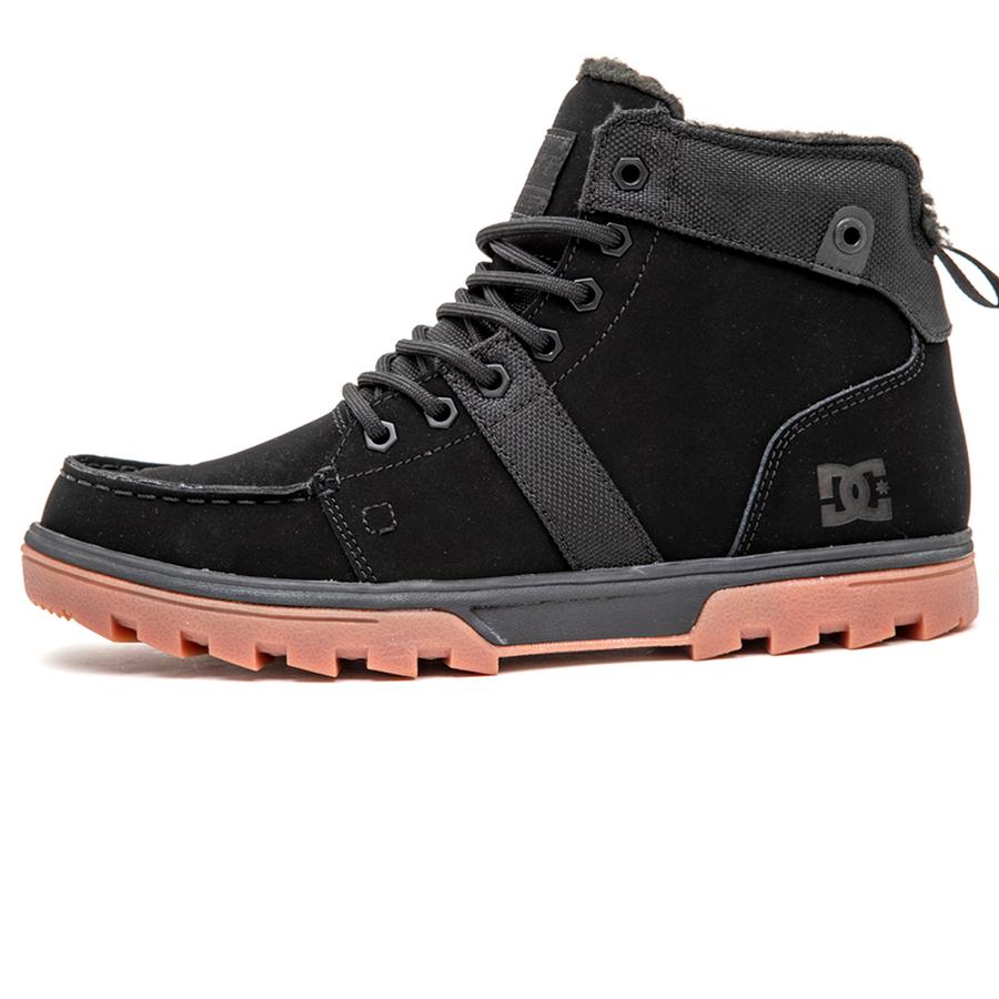 dc men's woodland leather boots