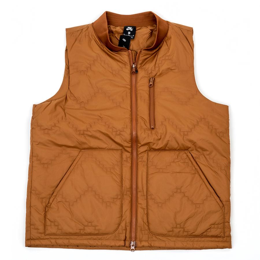 Nike SB Vest (Brown) Jackets at Uprise