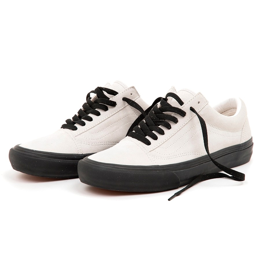 vans old skool white black