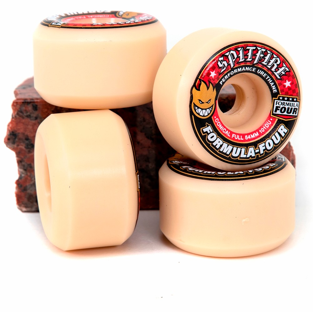 Spitfire 54mm Formula Four Conical Full (101 Duro) Wheels at Uprise