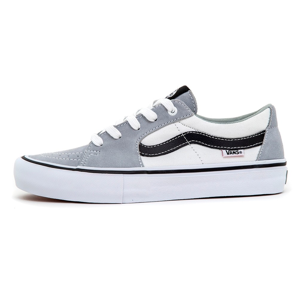 vans sk8 low pro mirage white