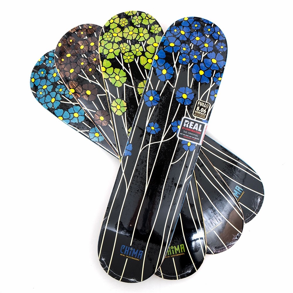 Real Chima Poppy Deck (8.06) Boards at Uprise