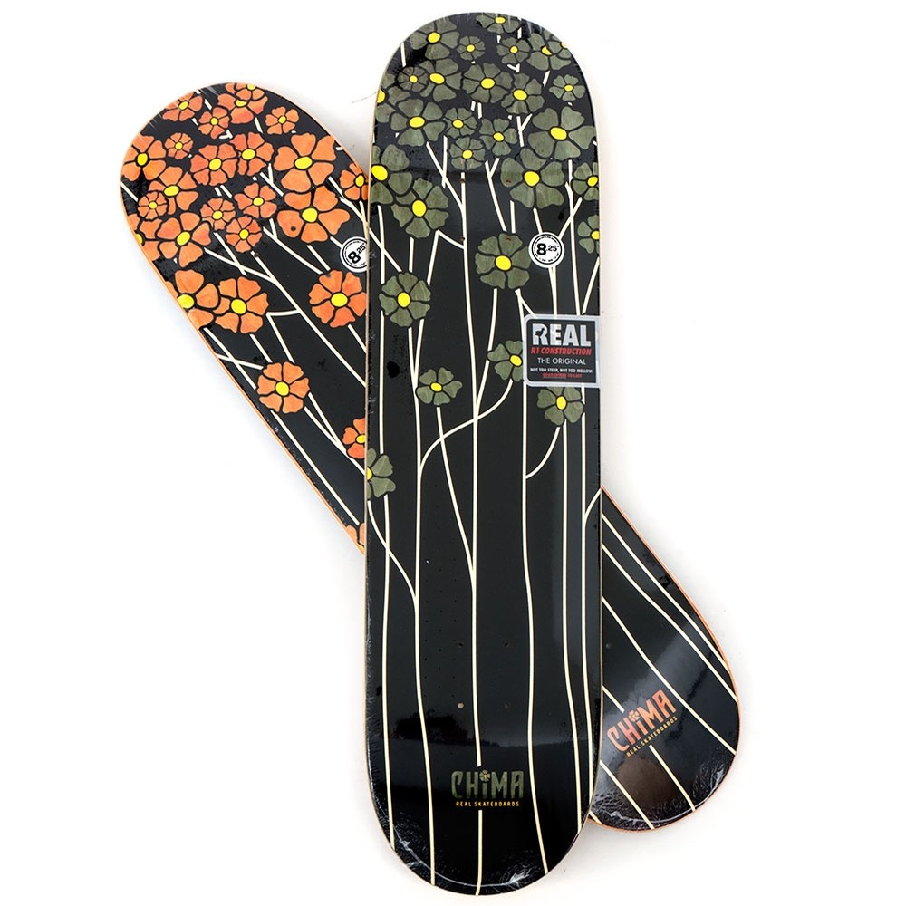 Real Chima Poppy Deck (8.25) Boards at Uprise