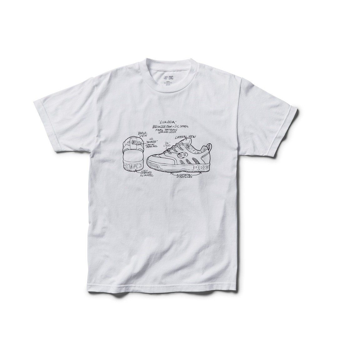 Dc Shoe Co Lukoda 56k T Shirt White T Shirts At Uprise