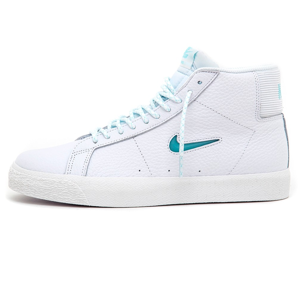 white shoes on blazer