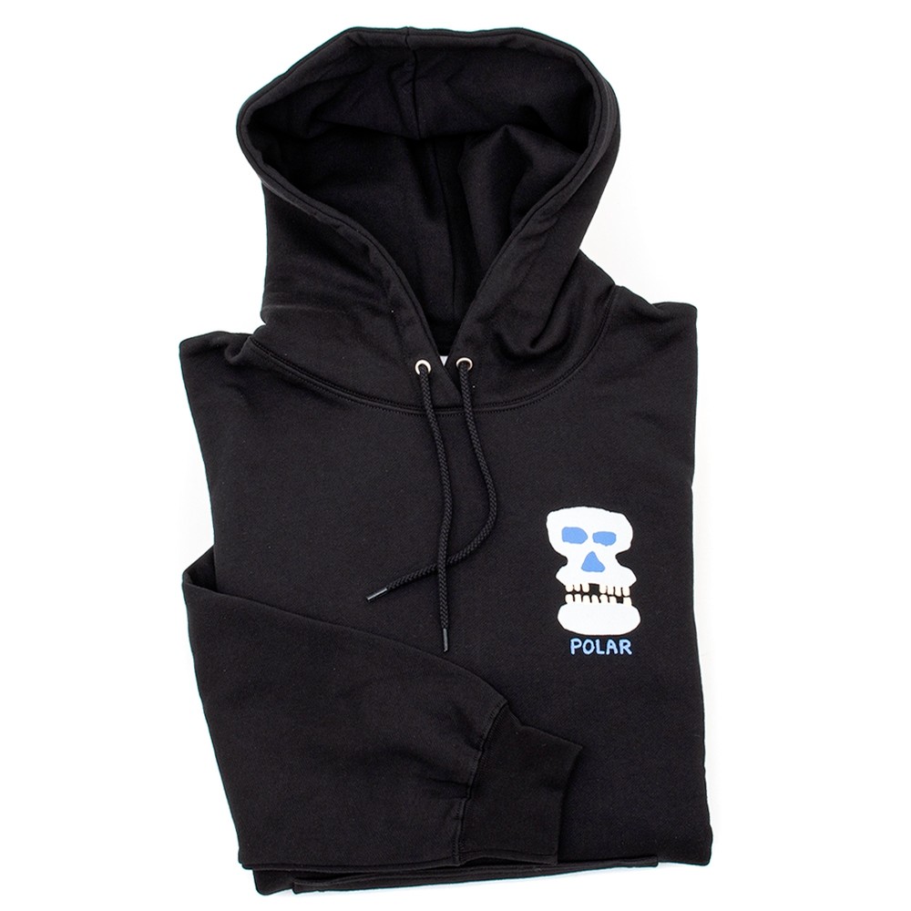 polar black hoodie