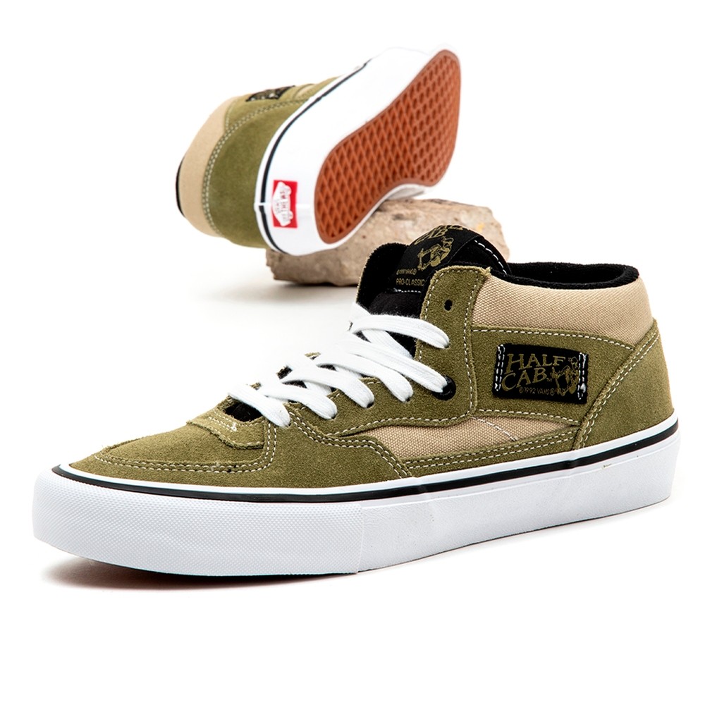 vans half cab lizard eucalyptus
