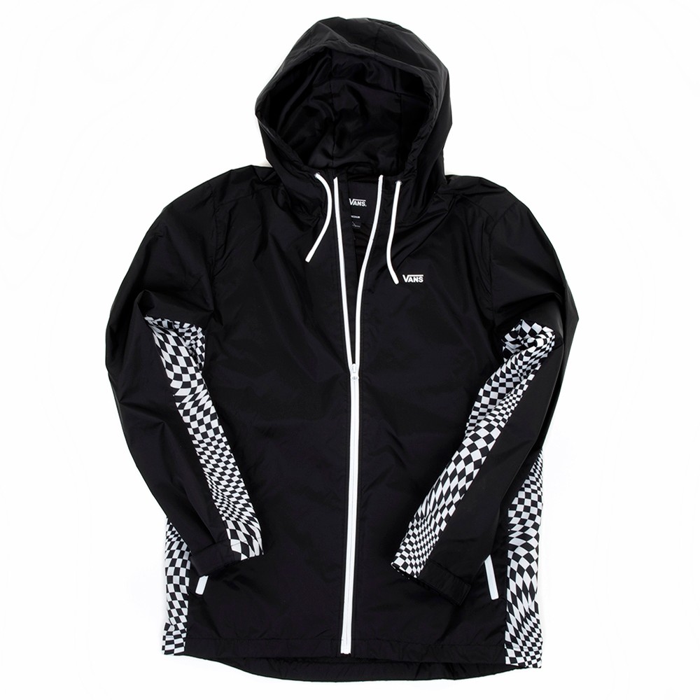 vans checkered windbreaker