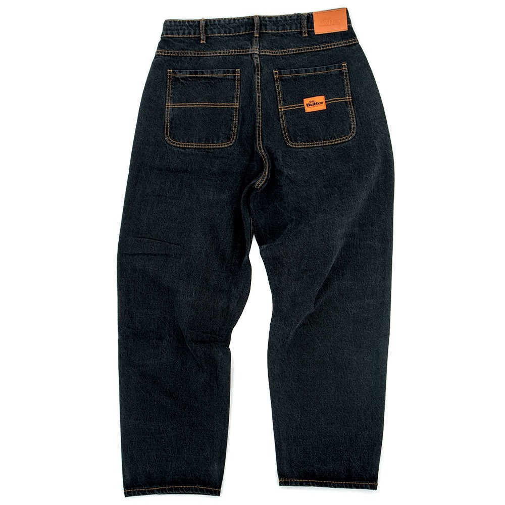 Butter Goods Santosuosso Denim Pant (Washed Black) Pants at Uprise