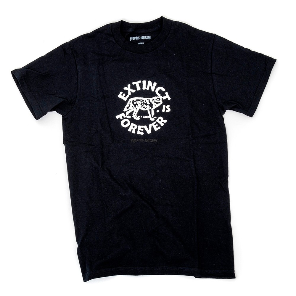 Fucking Awesome Extinct T-Shirt (Black) T-Shirts at Uprise