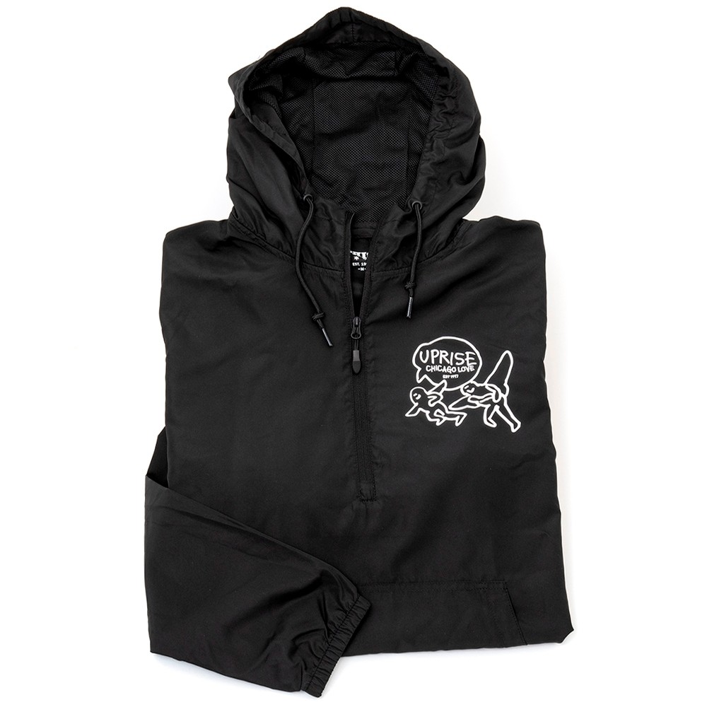 Chicago Love (Pullover Windbreaker) Black