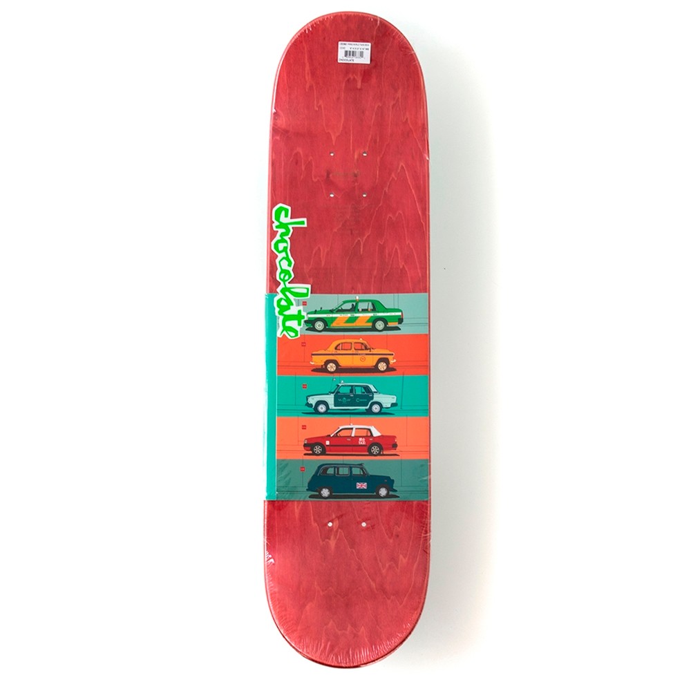 8 x 31.5 Chocolate Skateboards Stevie Perez World Taxis Skateboard Deck