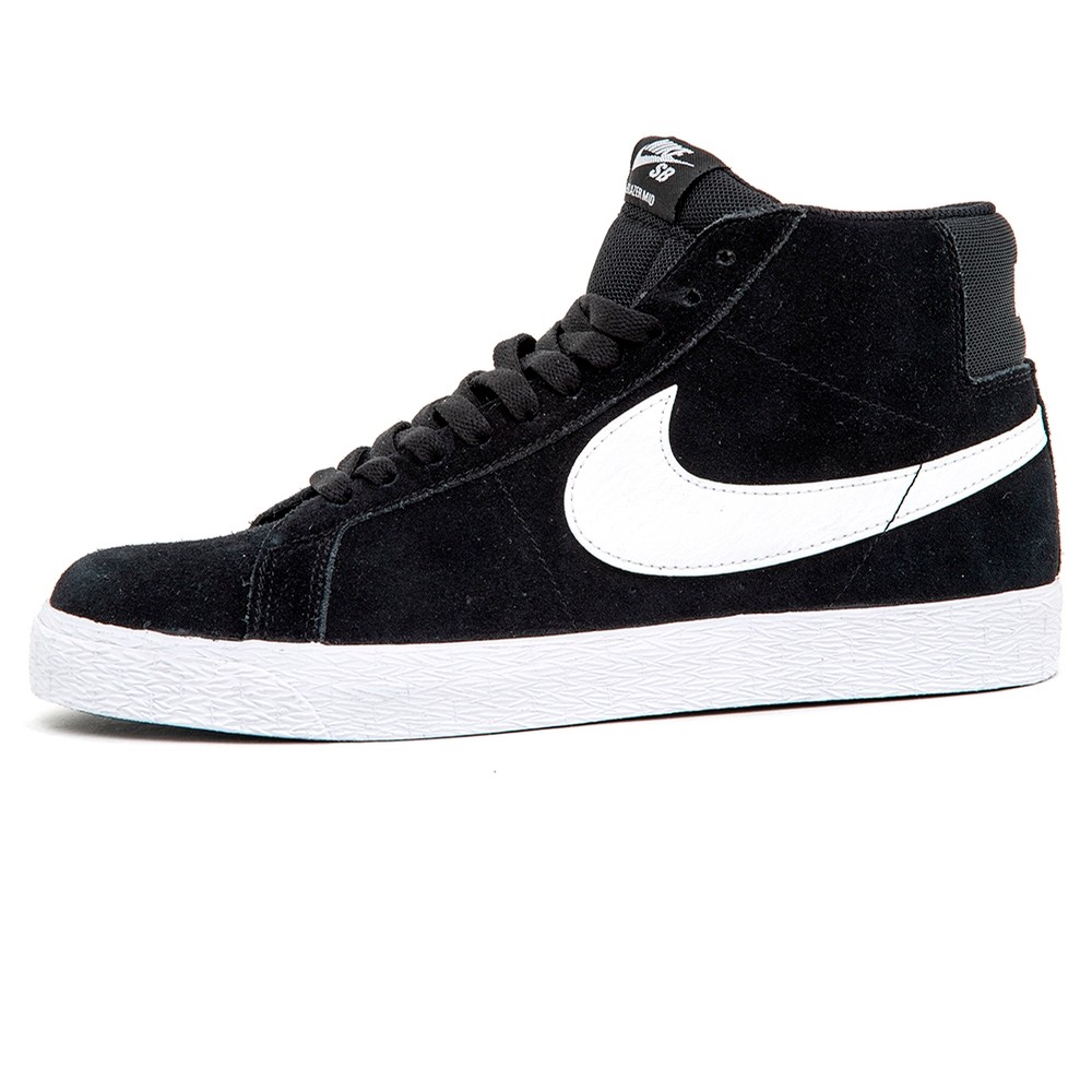 nike sb black and white