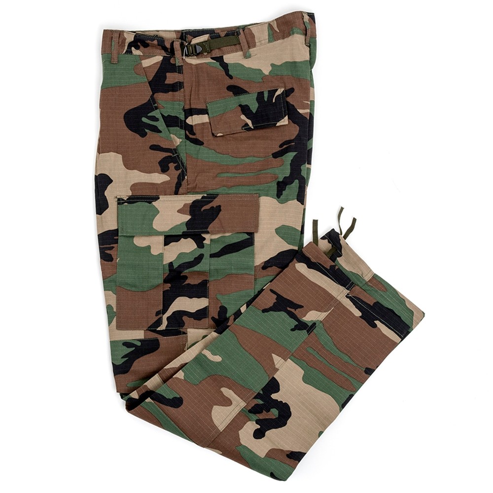 Rothco BDU Ripstop Pant (Woodland Camo) Pants at Uprise