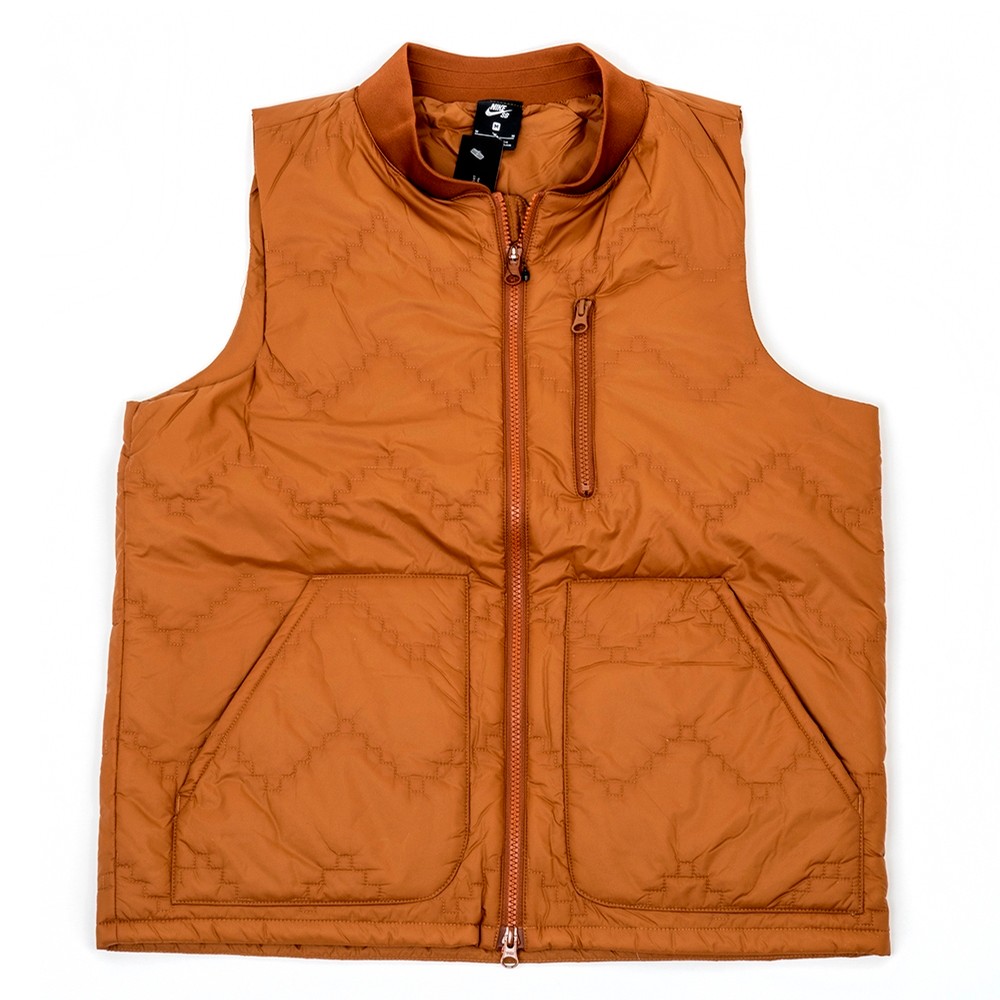 Nike SB Vest (Brown) Jackets at Uprise