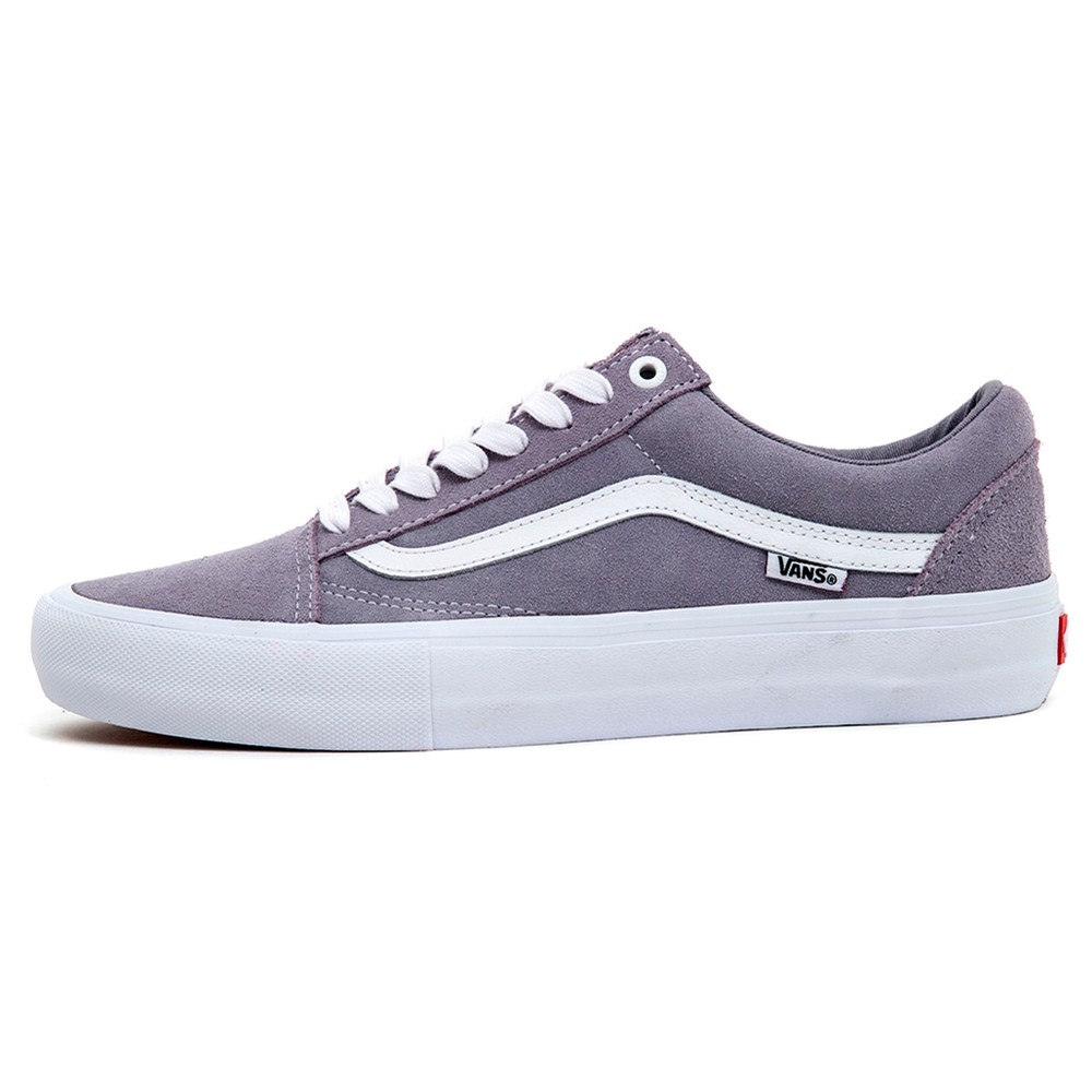 Old Skool Pro (Lilac Gray / True White) VBU