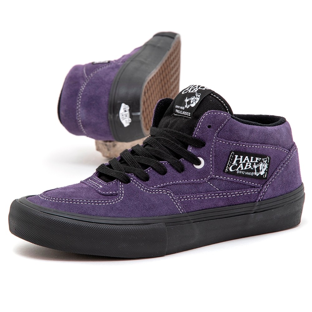 vans half cab purple