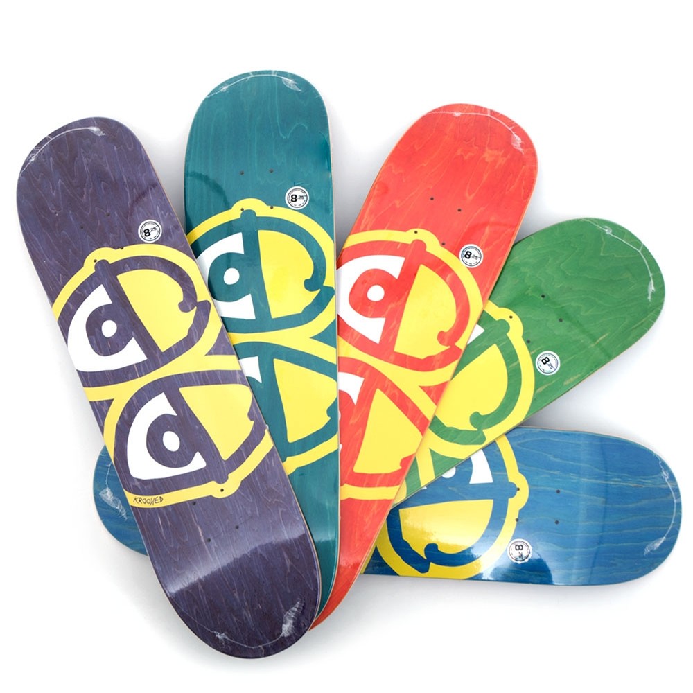 Krooked Team Eyes Deck (8.25) Boards at Uprise