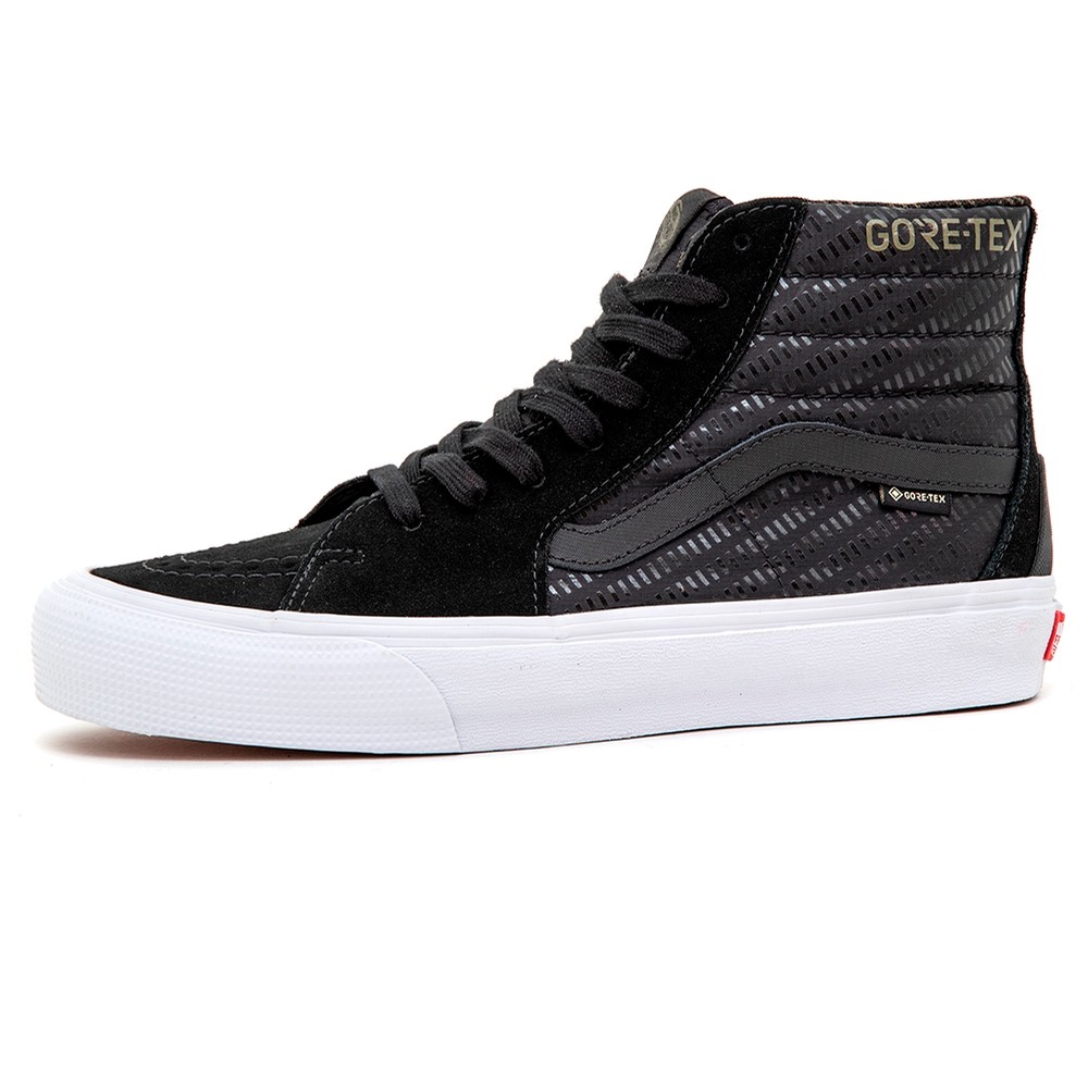 vans sk8 black true white