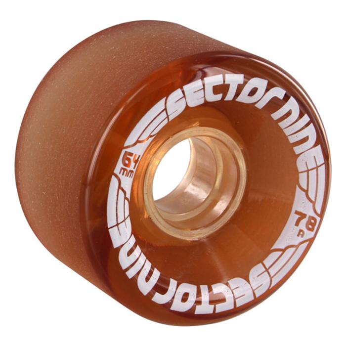 Sector 9 9 Ball (clear orange) Longboards Longboard Wheels at Westside