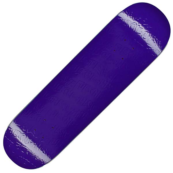 Fucking Awesome Purple Stamp Embossed Decks at Westside Tarpon