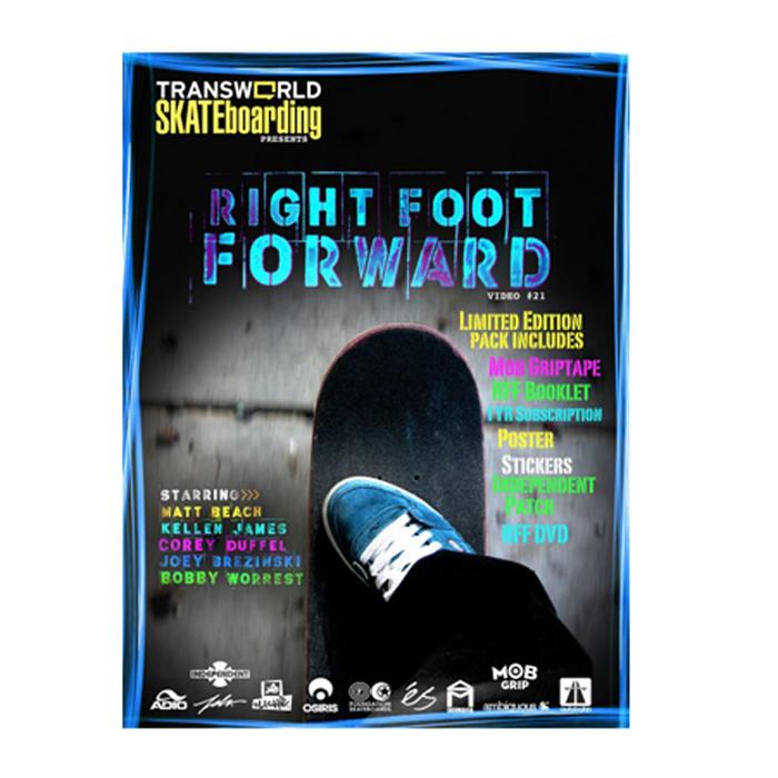 Right Foot Forward スケボーDVD Transworld Skateboarding Right Foot Forward DVD Accessories