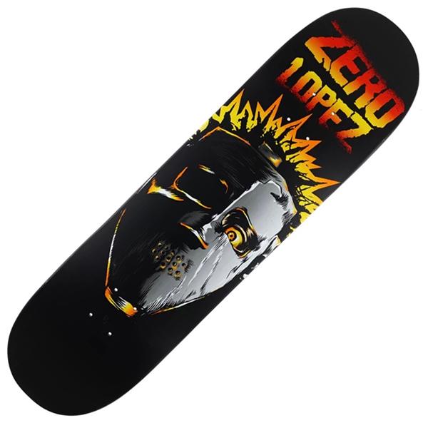 Planche De Skate Zero Adrian Lopez Metal Health, Largeur 8.5", Bois D'érable Canadien 7 Plis, Neuve