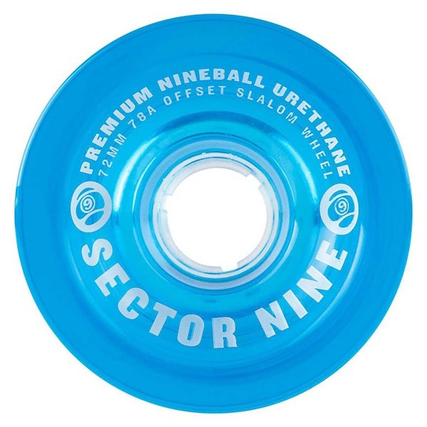 Sector 9 9 Balls 72mm 78a (Blue) Longboards Longboard Wheels at