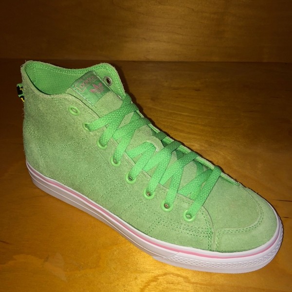 adidas nizza hi green