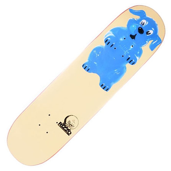 Quasi Skateboards 7 ply Graphic Rizzo Crazy Train Deck 8.5 Inch