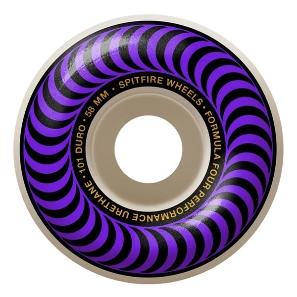 Spitfire F4 101 Classics Purple (58mm) Wheels at Westside Tarpon