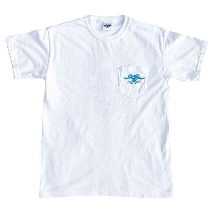Santa Monica Airlines Natas Leaves Pocket T-Shirt Black Size Small