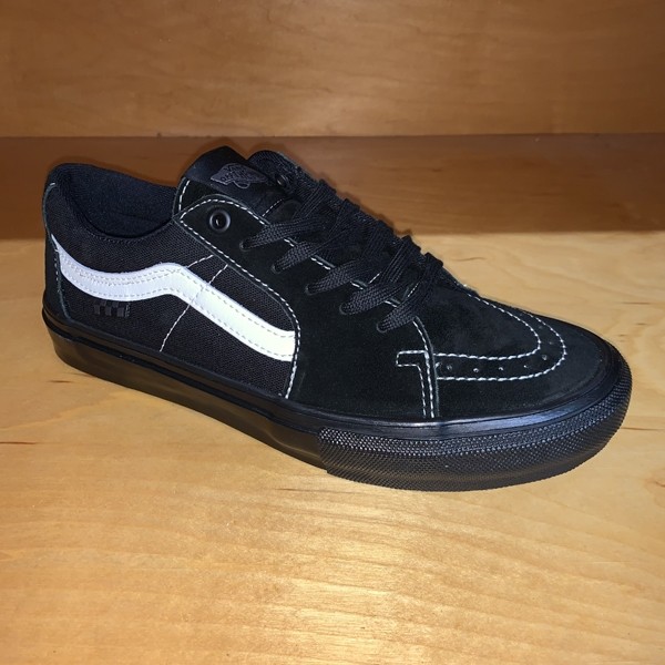 Vans Skate Sk8-Low (Black / Marshmallow) Footwear Adult at Westside Tarpon