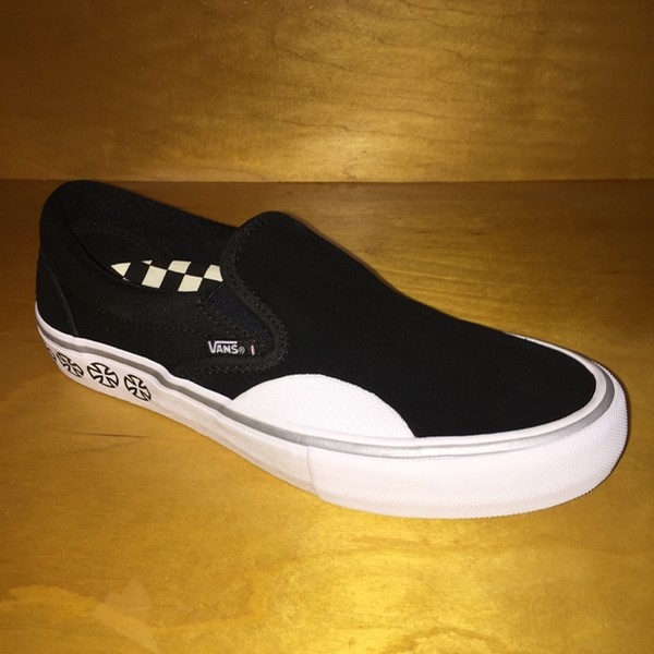 vans slip on independent