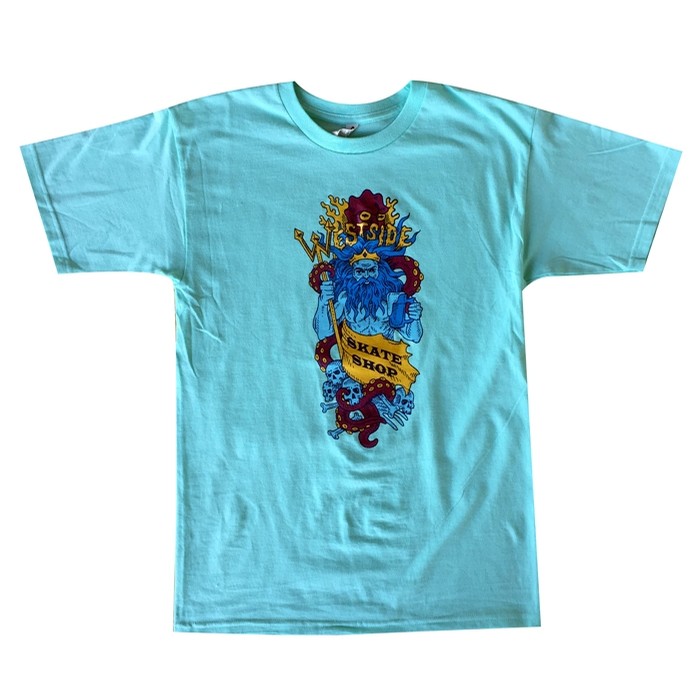 Westside Neptune Tee Celadon Clothing Shirts at Westside Tarpon