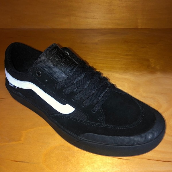 vans berle pro black black white