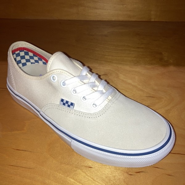 Vans Skate Authentic White) Footwear Adult at Westside