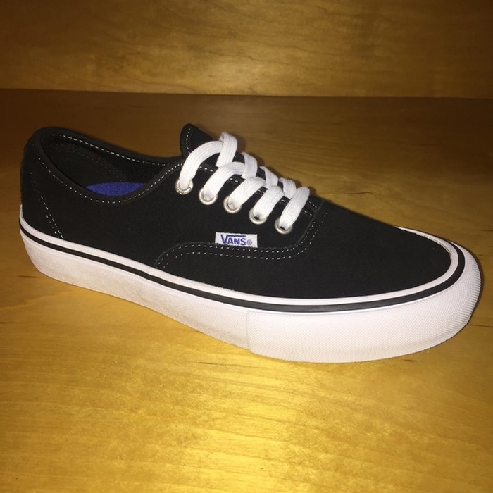 Vans Authentic Pro Black Suede Footwear 